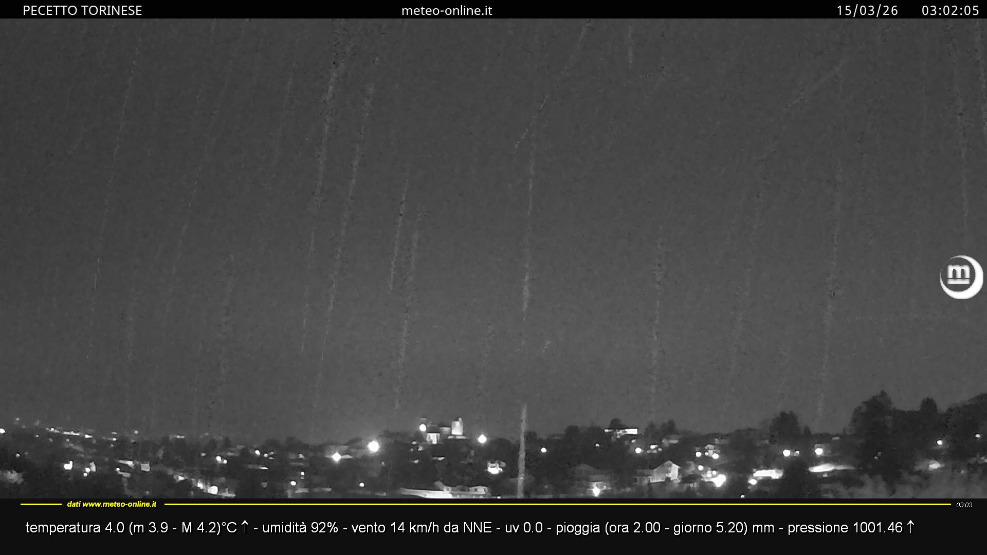 immagine della webcam nei dintorni di Torino: webcam Pecetto Torinese