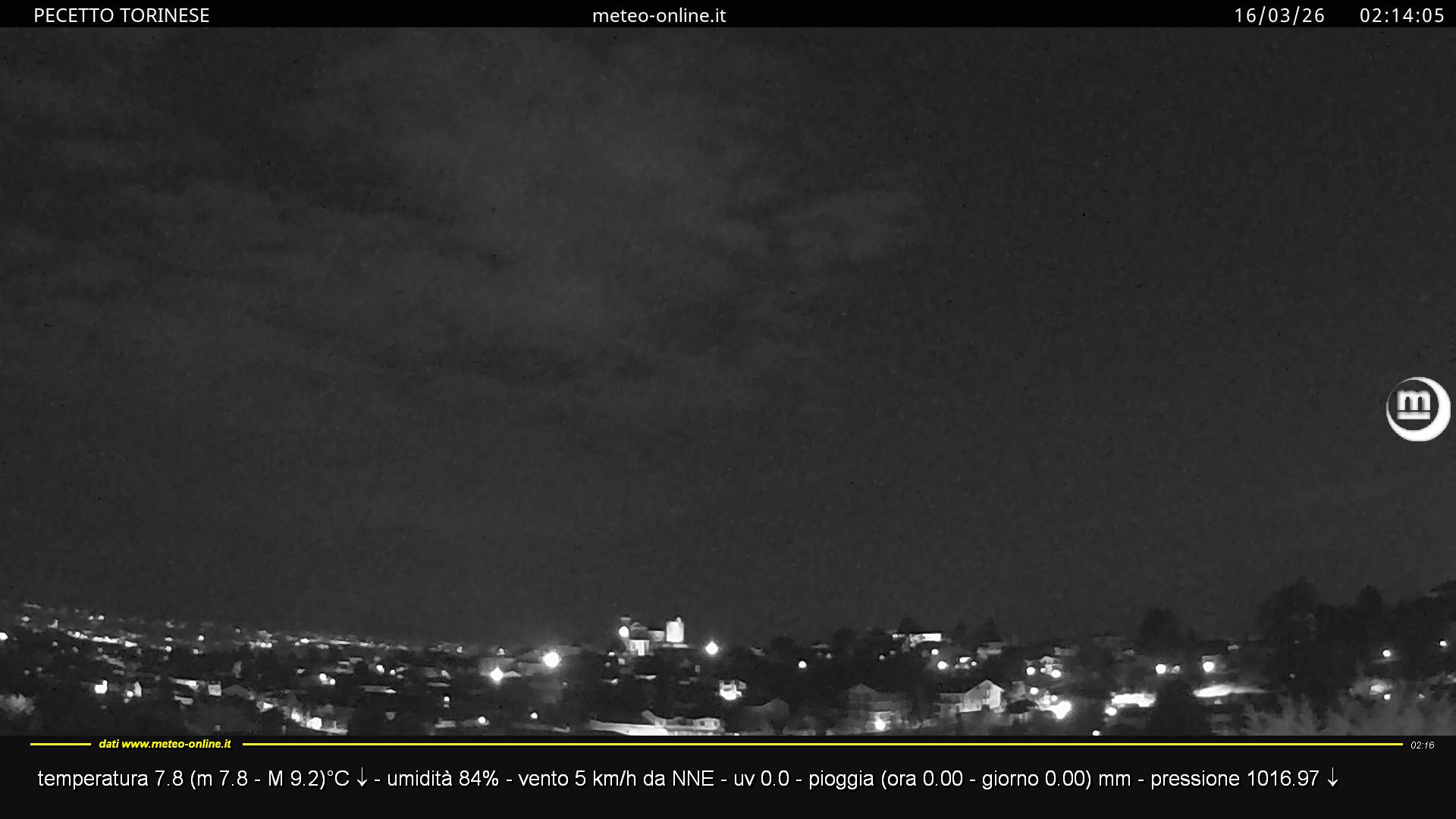 immagine della webcam nei dintorni di Rivoli: webcam Pecetto Torinese