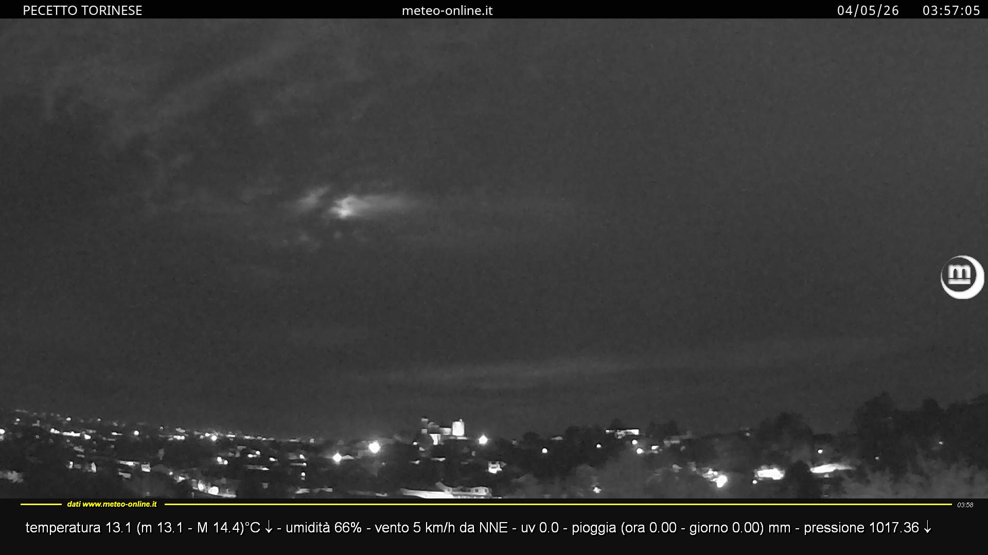 immagine della webcam nei dintorni di Rivalba: webcam Pecetto Torinese