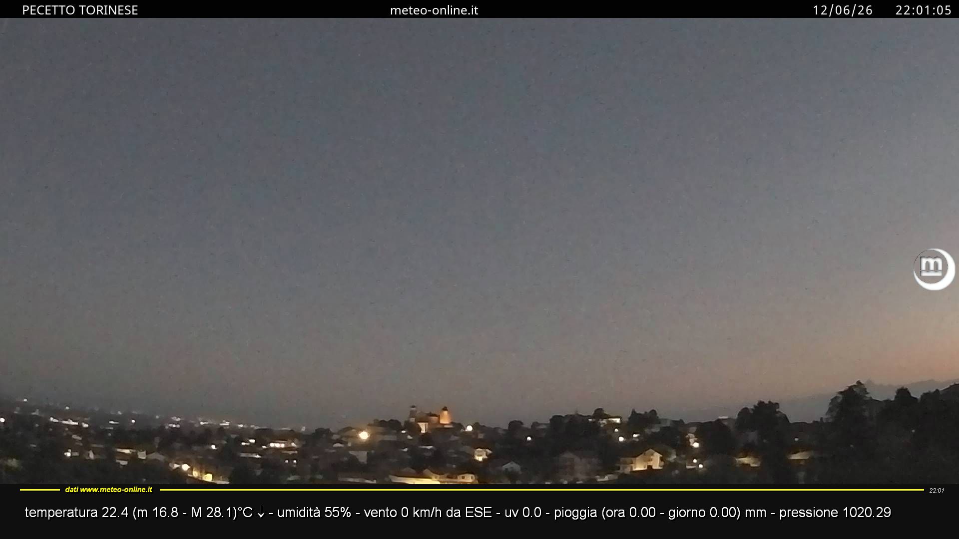 immagine della webcam nei dintorni di Rivoli: webcam Pecetto Torinese